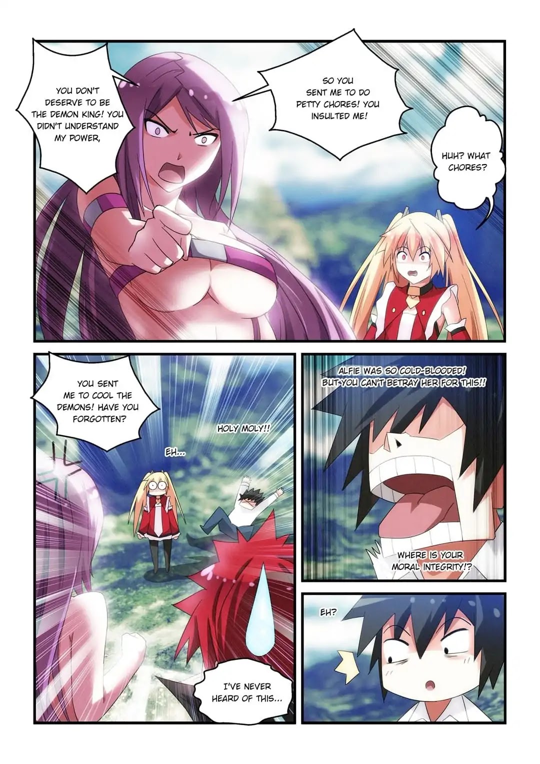 Mowang Yu Yongzhe Yu Sheng Jian Shendian Chapter 27 page 8 - Chapter 27