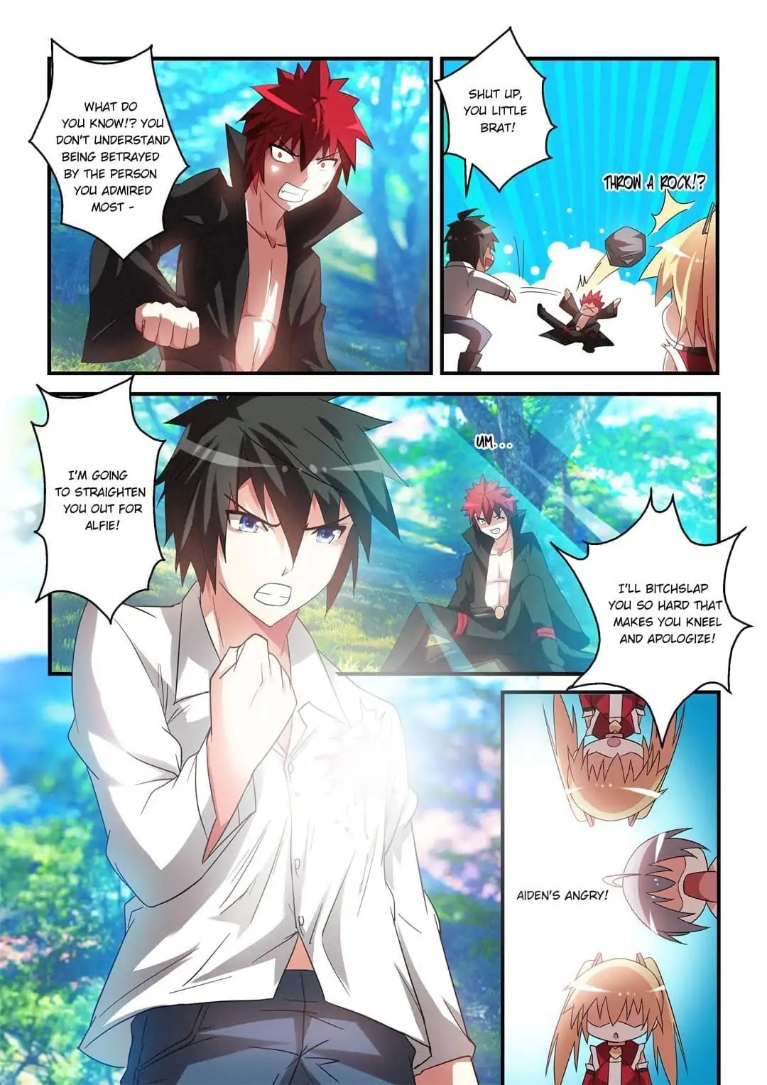 Mowang Yu Yongzhe Yu Sheng Jian Shendian Chapter 28 page 11 - Chapter 28