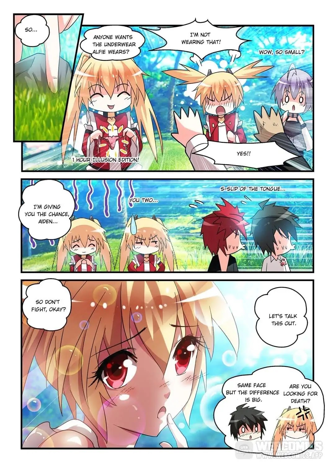 Mowang Yu Yongzhe Yu Sheng Jian Shendian Chapter 28 page 7 - Chapter 28