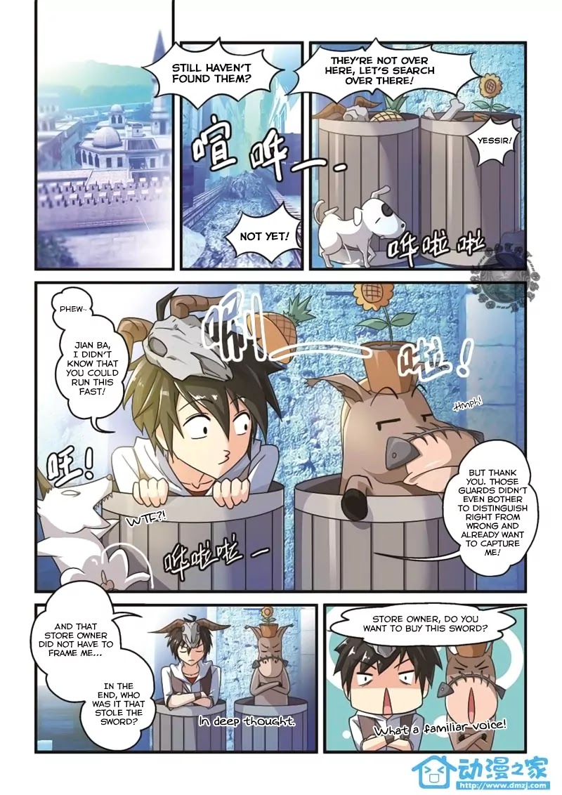 Mowang Yu Yongzhe Yu Sheng Jian Shendian Chapter 3 page 1 - Chapter 3