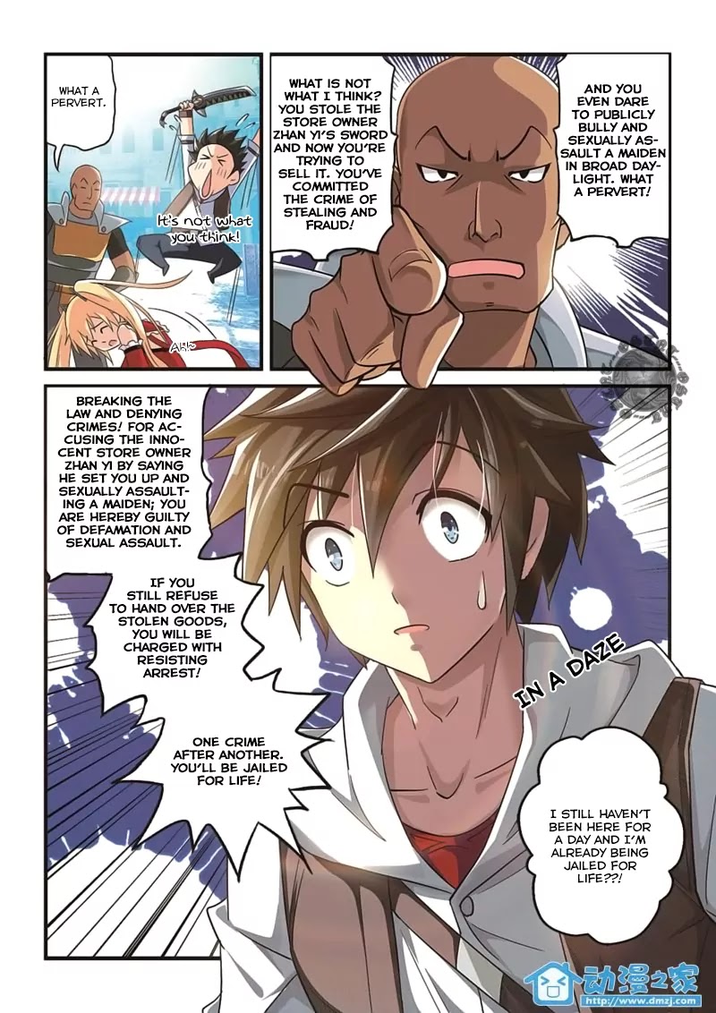 Mowang Yu Yongzhe Yu Sheng Jian Shendian Chapter 3 page 6 - Chapter 3