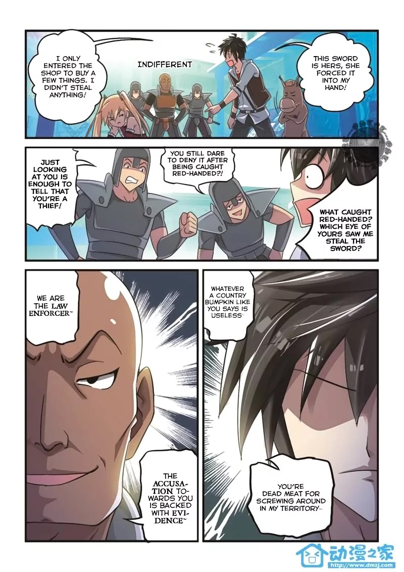 Mowang Yu Yongzhe Yu Sheng Jian Shendian Chapter 3 page 7 - Chapter 3