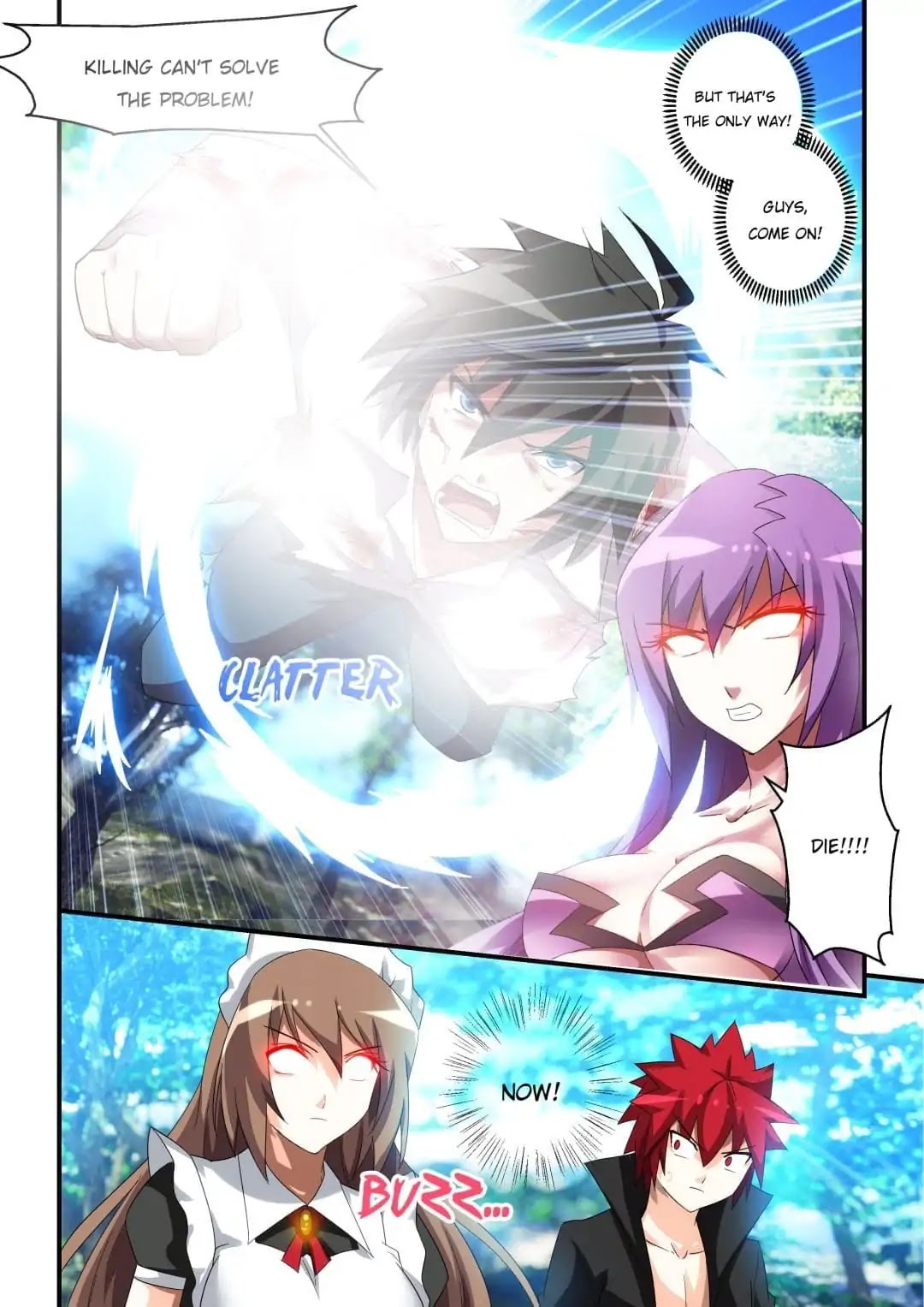 Mowang Yu Yongzhe Yu Sheng Jian Shendian Chapter 33 page 2 - Chapter 33