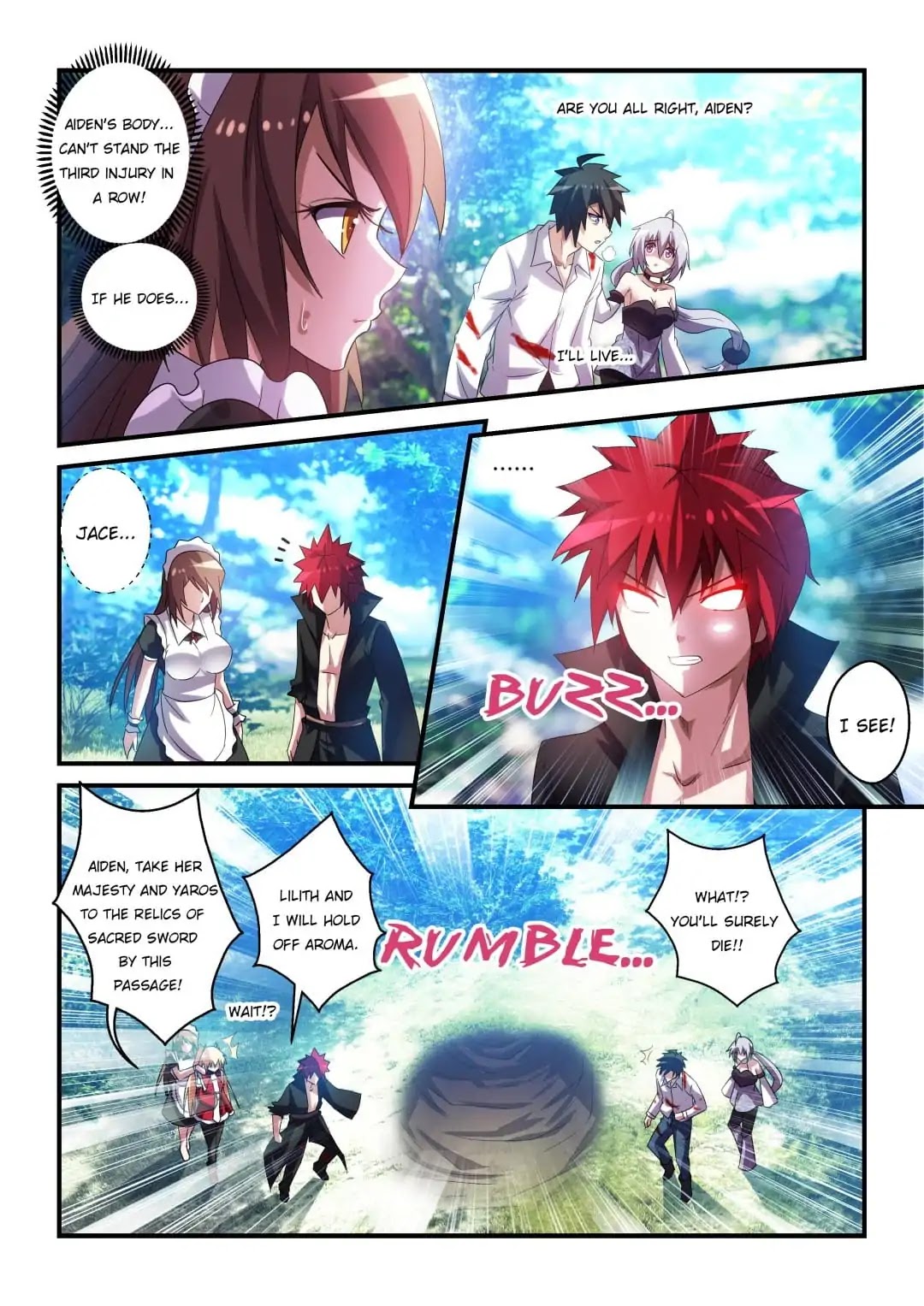 Mowang Yu Yongzhe Yu Sheng Jian Shendian Chapter 33 page 8 - Chapter 33