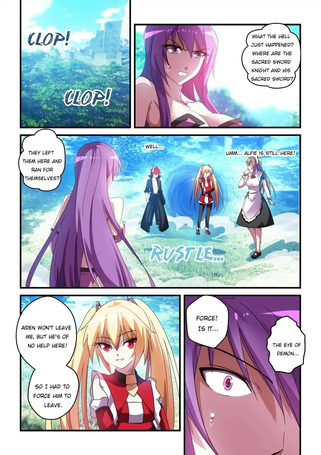 Mowang Yu Yongzhe Yu Sheng Jian Shendian Chapter 34 page 4 - Chapter 34