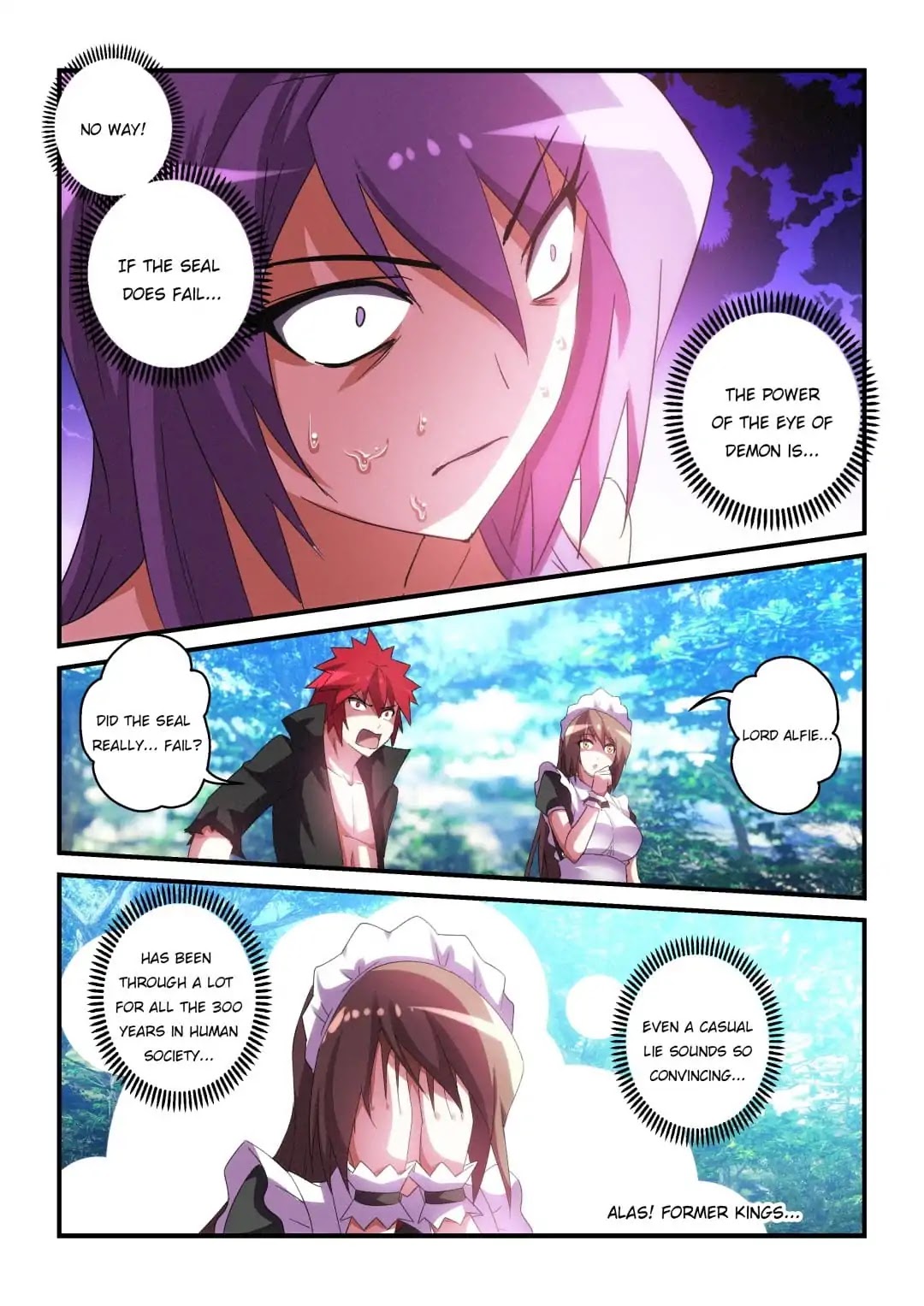Mowang Yu Yongzhe Yu Sheng Jian Shendian Chapter 34 page 8 - Chapter 34