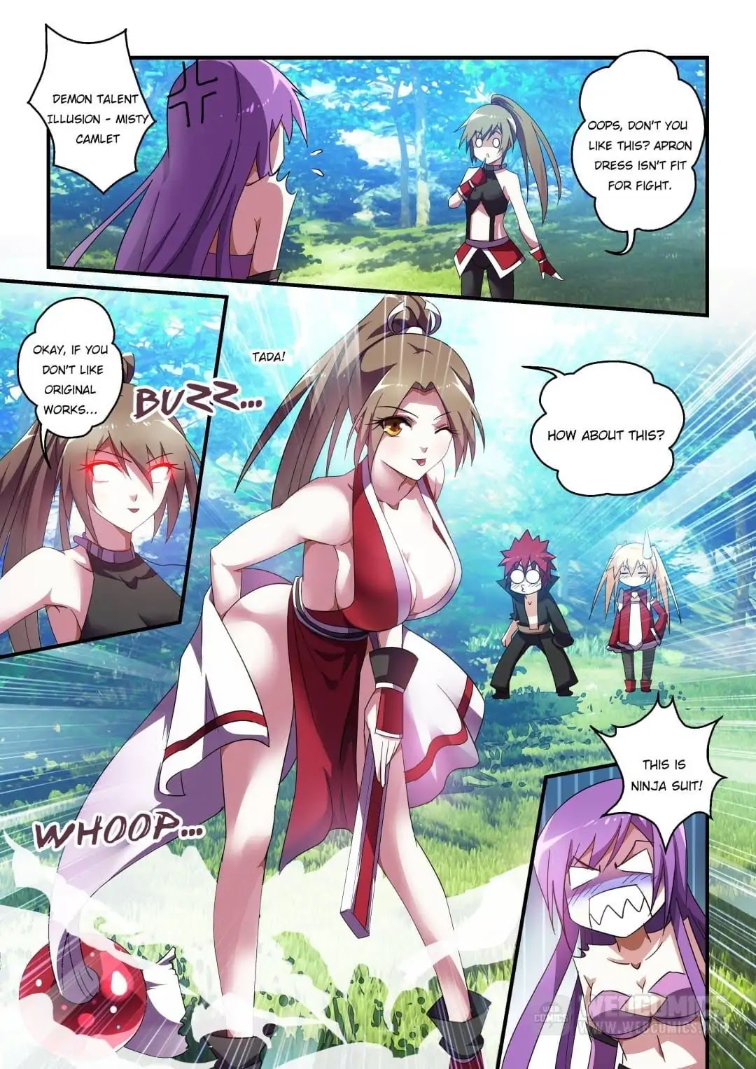 Mowang Yu Yongzhe Yu Sheng Jian Shendian Chapter 35 page 1 - Chapter 35
