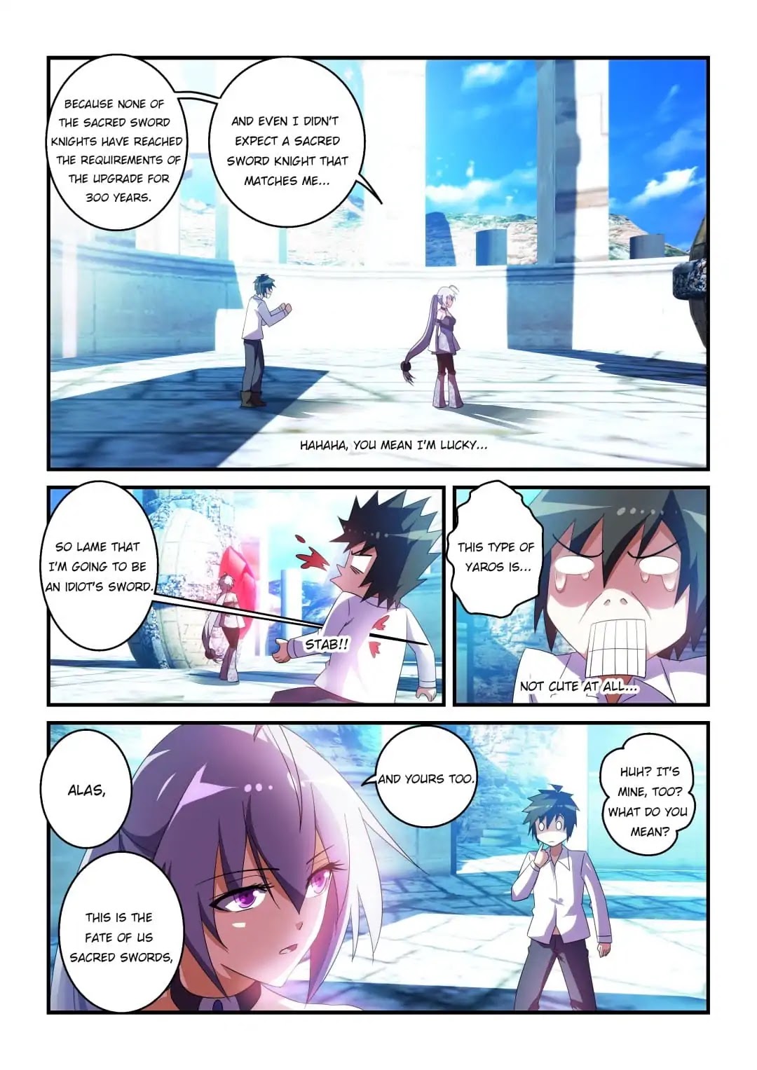 Mowang Yu Yongzhe Yu Sheng Jian Shendian Chapter 37 page 10 - Chapter 37