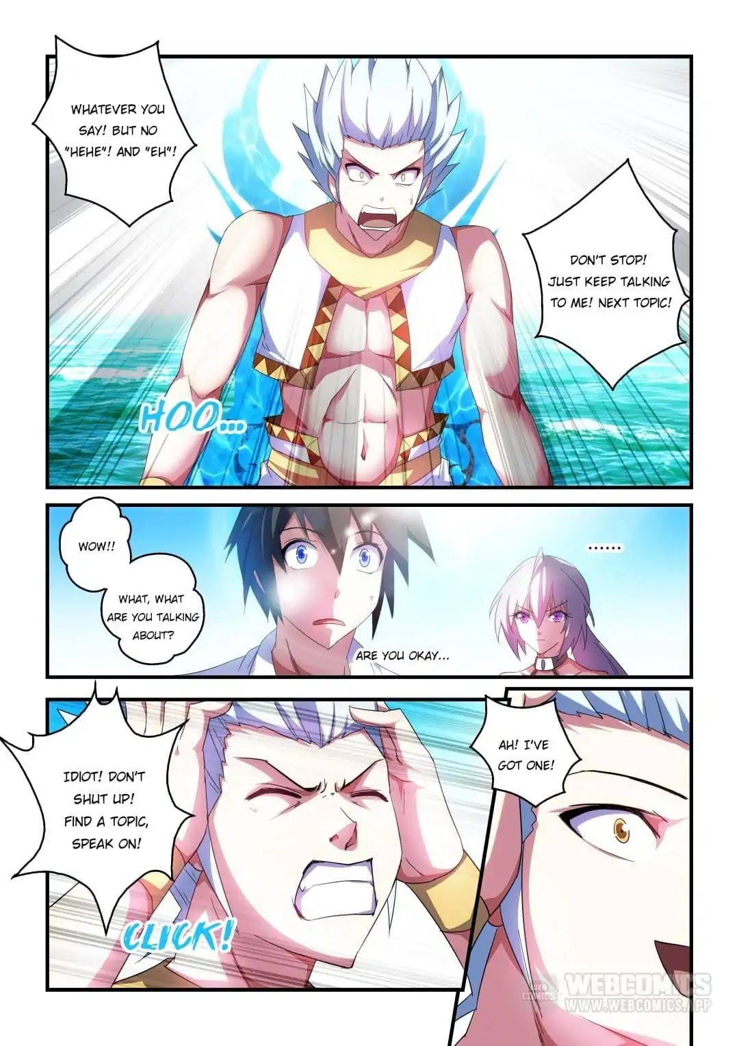 Mowang Yu Yongzhe Yu Sheng Jian Shendian Chapter 38 page 10 - Chapter 38