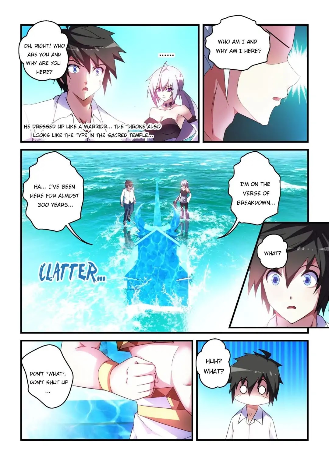 Mowang Yu Yongzhe Yu Sheng Jian Shendian Chapter 38 page 9 - Chapter 38