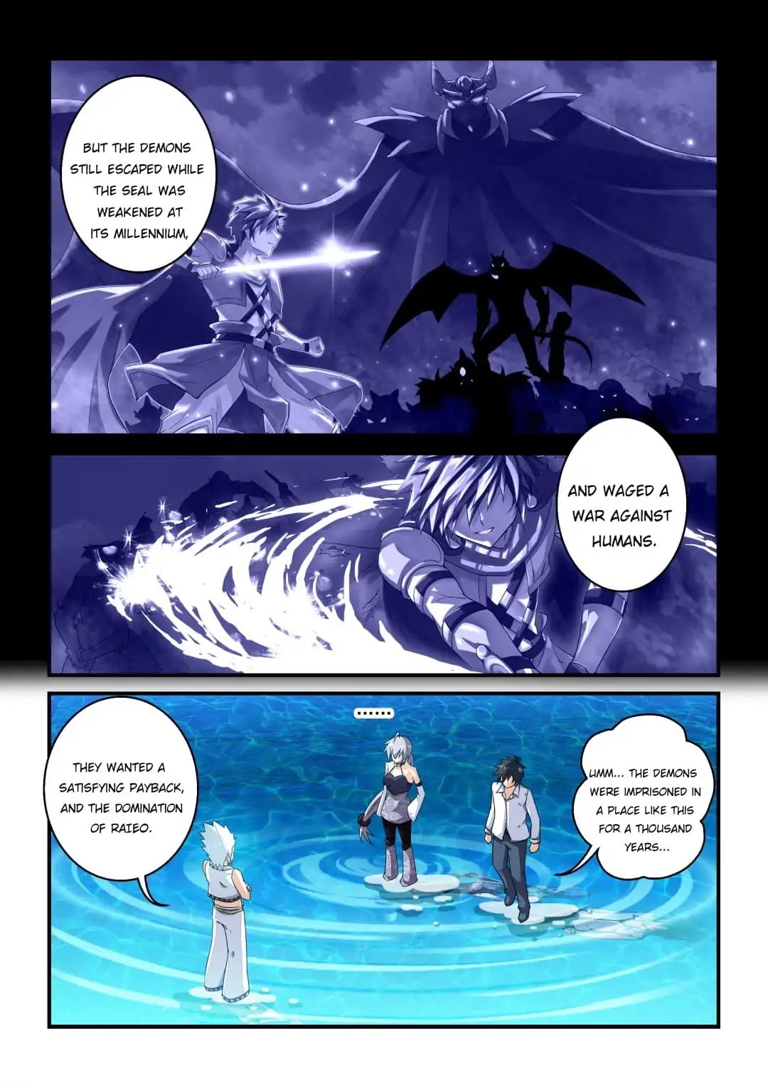 Mowang Yu Yongzhe Yu Sheng Jian Shendian Chapter 39 page 2 - Chapter 39