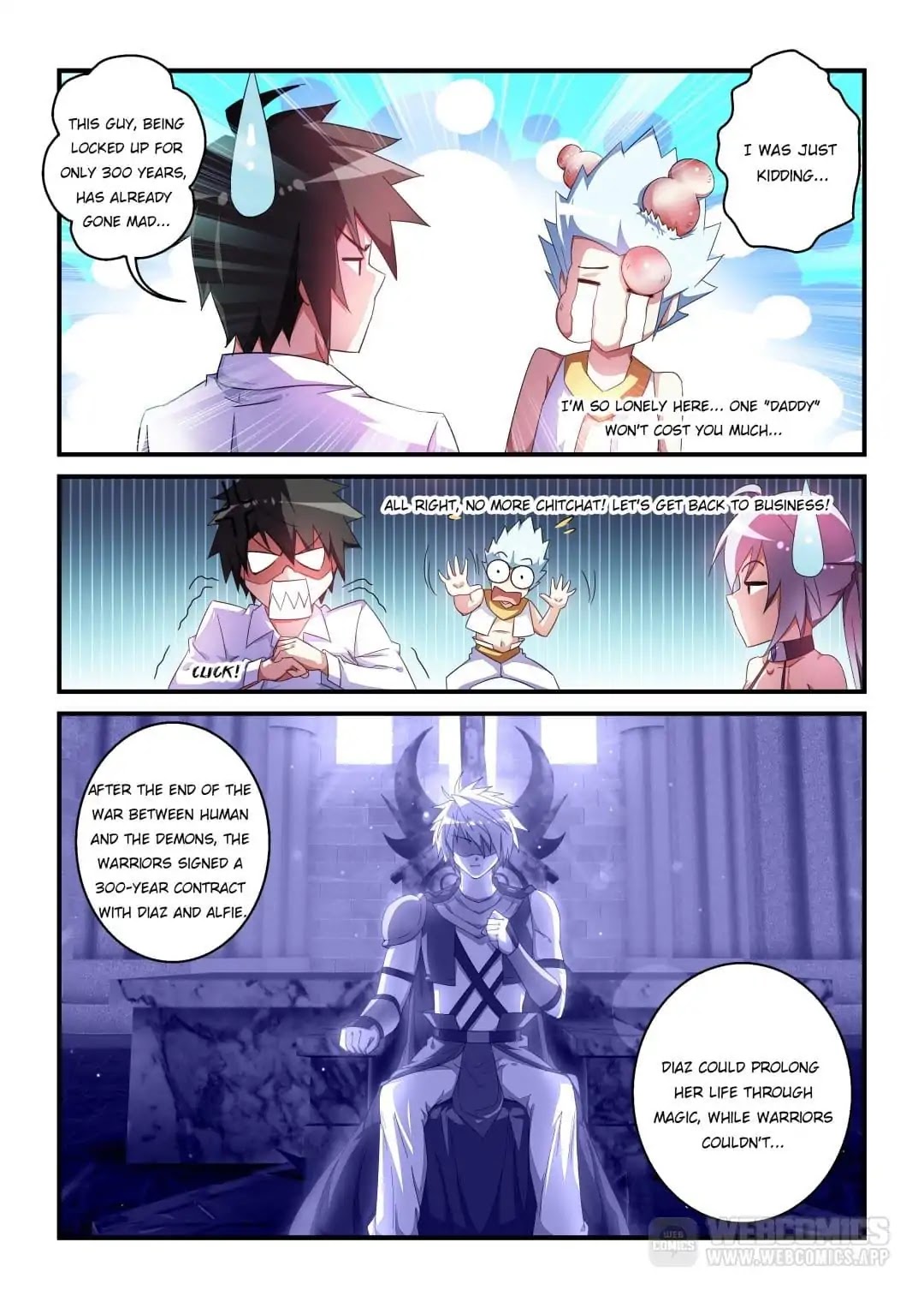 Mowang Yu Yongzhe Yu Sheng Jian Shendian Chapter 39 page 3 - Chapter 39