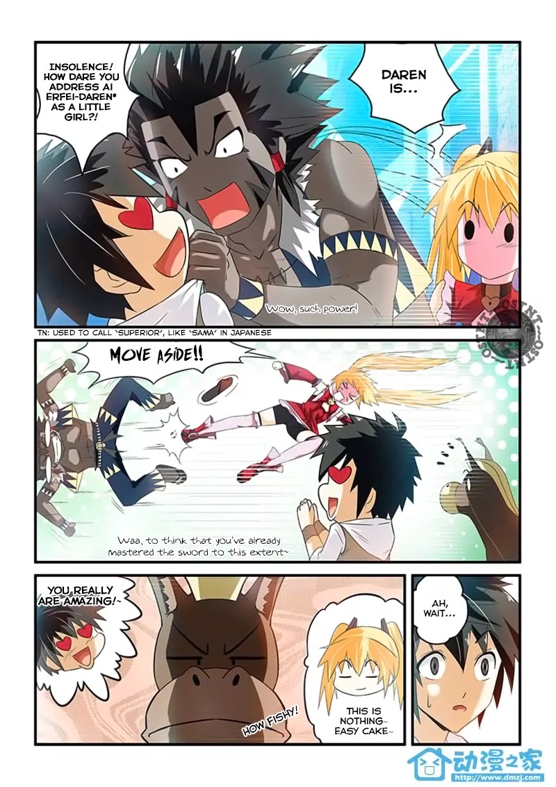 Mowang Yu Yongzhe Yu Sheng Jian Shendian Chapter 4 page 8 - Chapter 4