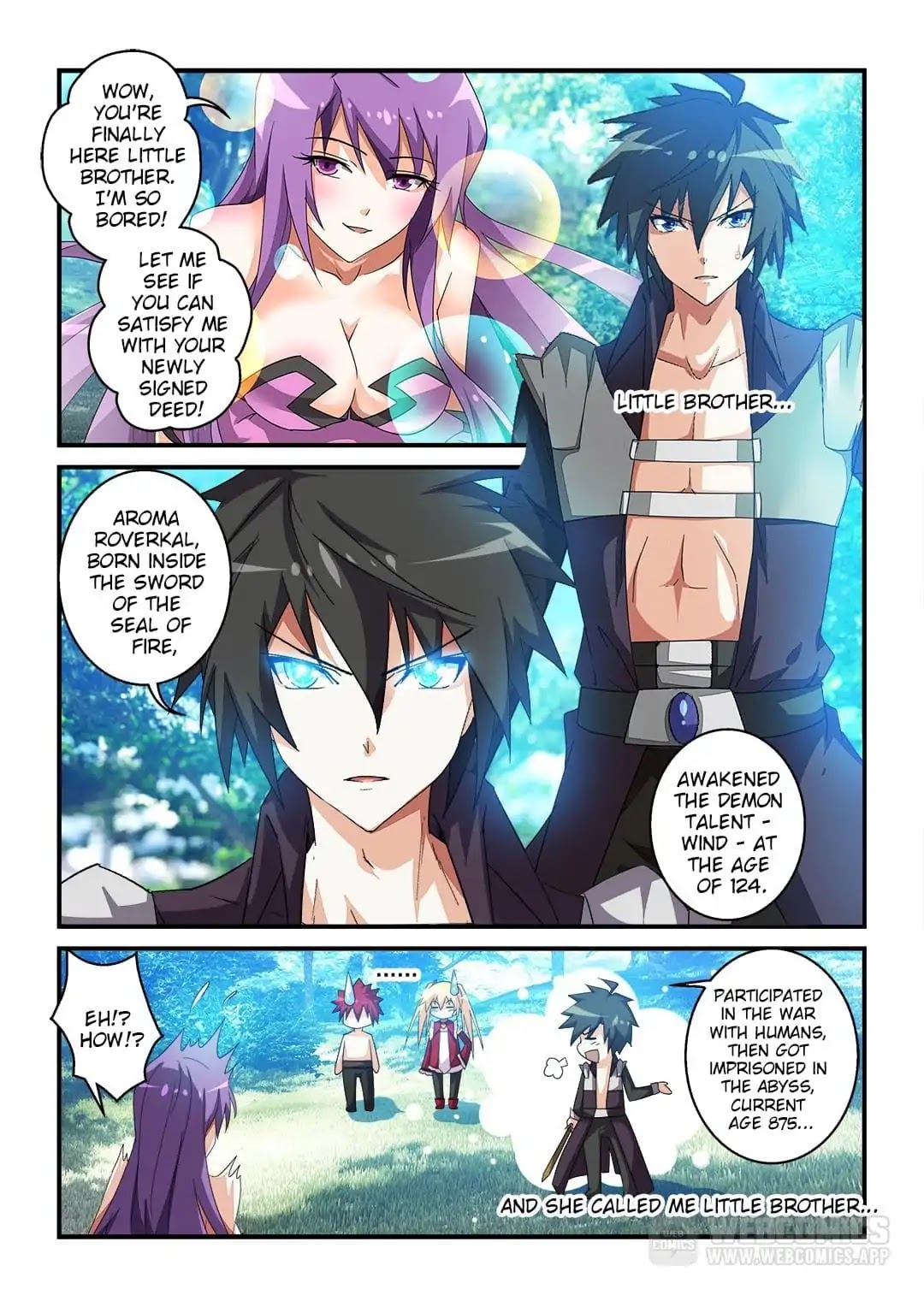 Mowang Yu Yongzhe Yu Sheng Jian Shendian Chapter 41 page 1 - Chapter 41