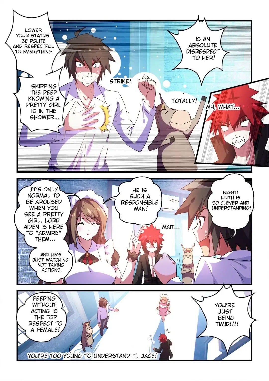 Mowang Yu Yongzhe Yu Sheng Jian Shendian Chapter 43 page 10 - Chapter 43