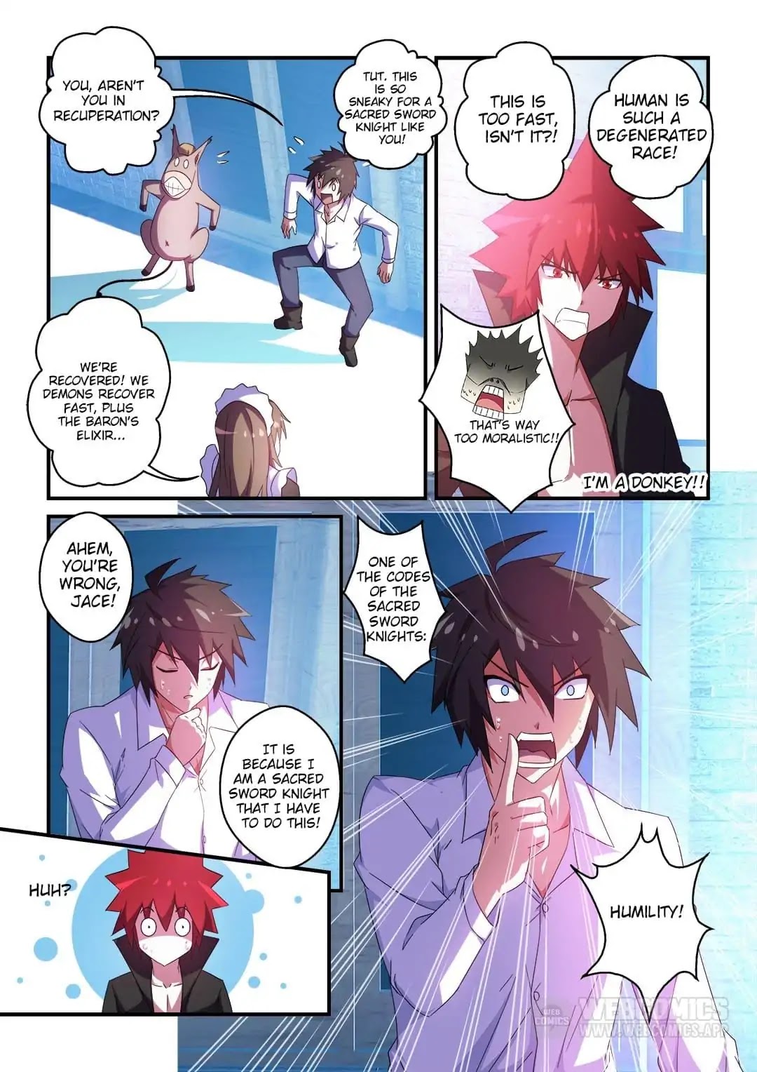 Mowang Yu Yongzhe Yu Sheng Jian Shendian Chapter 43 page 9 - Chapter 43