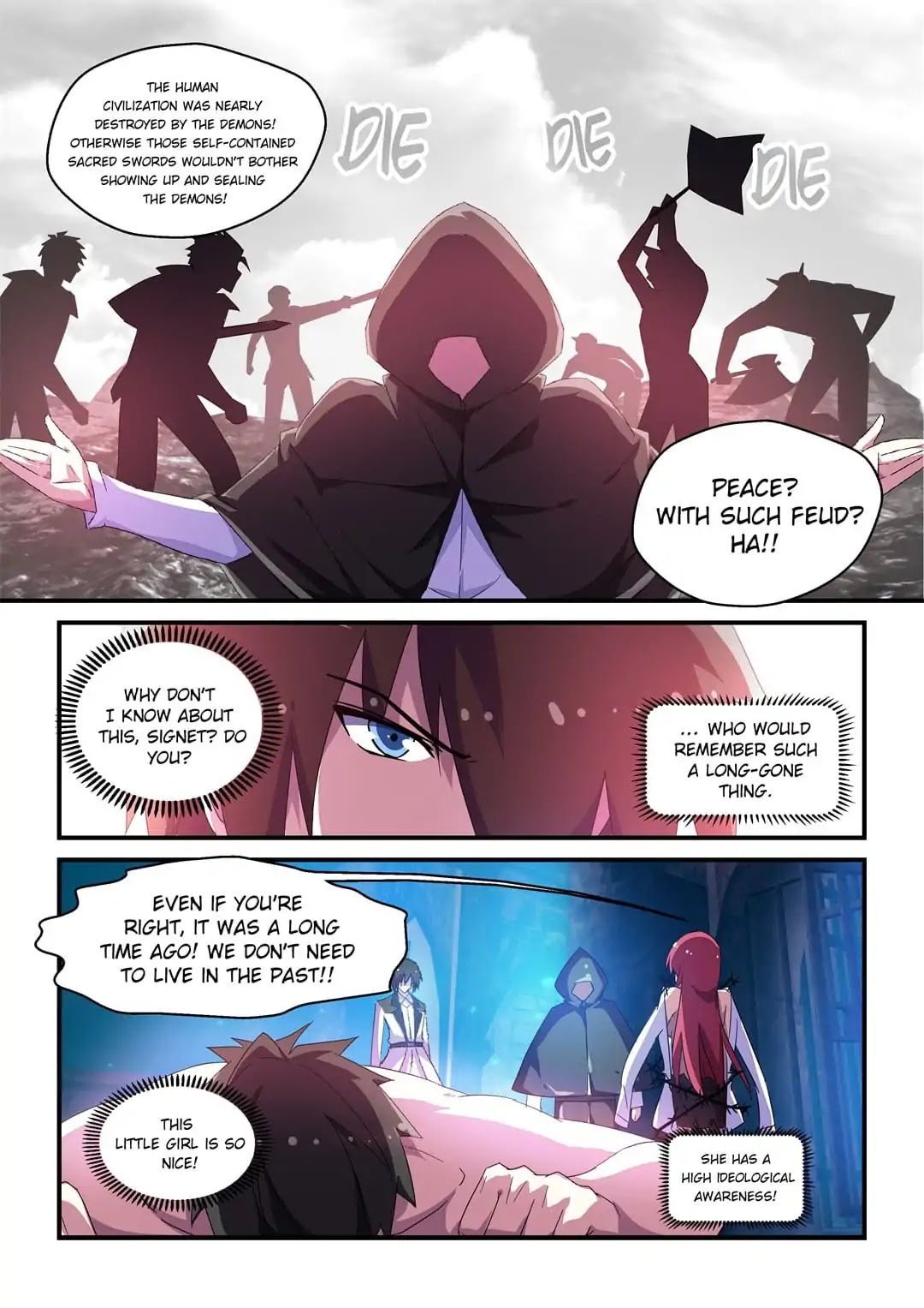 Mowang Yu Yongzhe Yu Sheng Jian Shendian Chapter 51 page 8 - Chapter 51