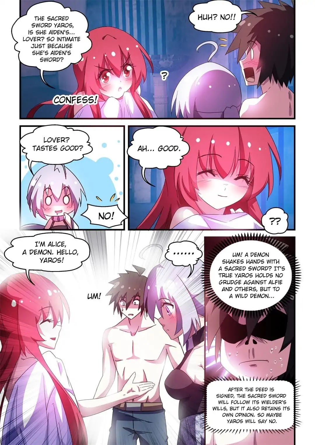 Mowang Yu Yongzhe Yu Sheng Jian Shendian Chapter 52 page 8 - Chapter 52