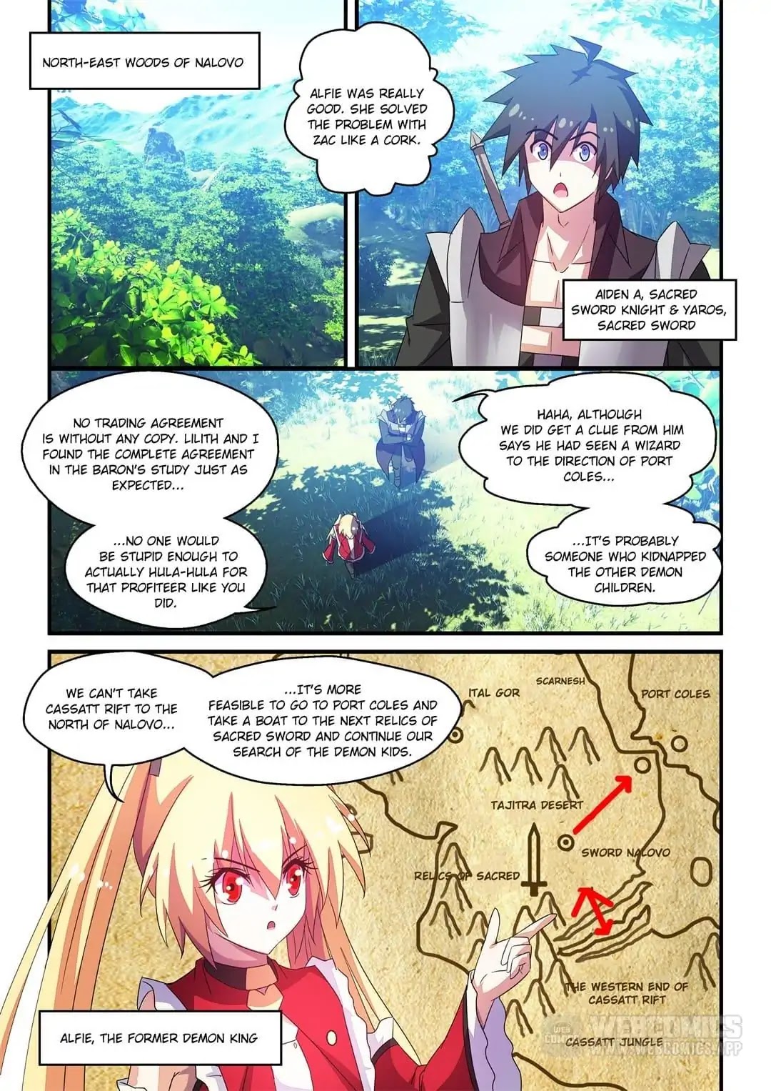 Mowang Yu Yongzhe Yu Sheng Jian Shendian Chapter 61 page 1 - Chapter 61