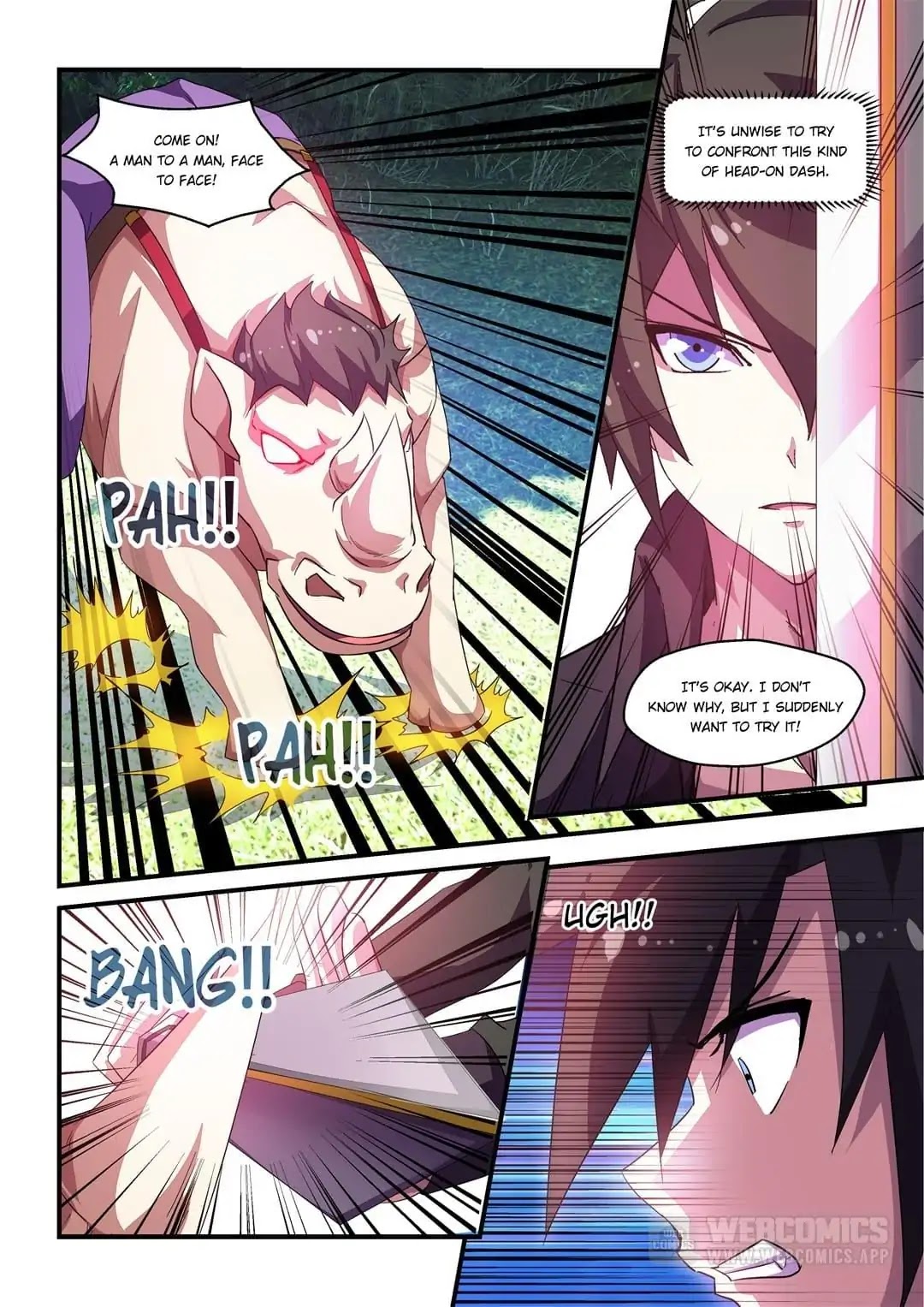 Mowang Yu Yongzhe Yu Sheng Jian Shendian Chapter 64 page 1 - Chapter 64