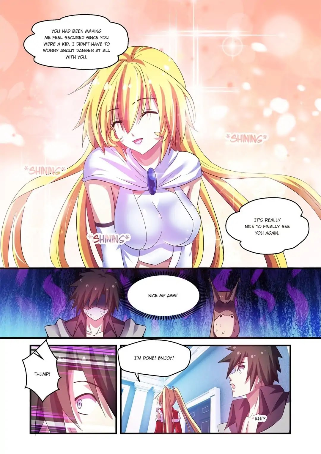 Mowang Yu Yongzhe Yu Sheng Jian Shendian Chapter 71 page 12 - Chapter 71