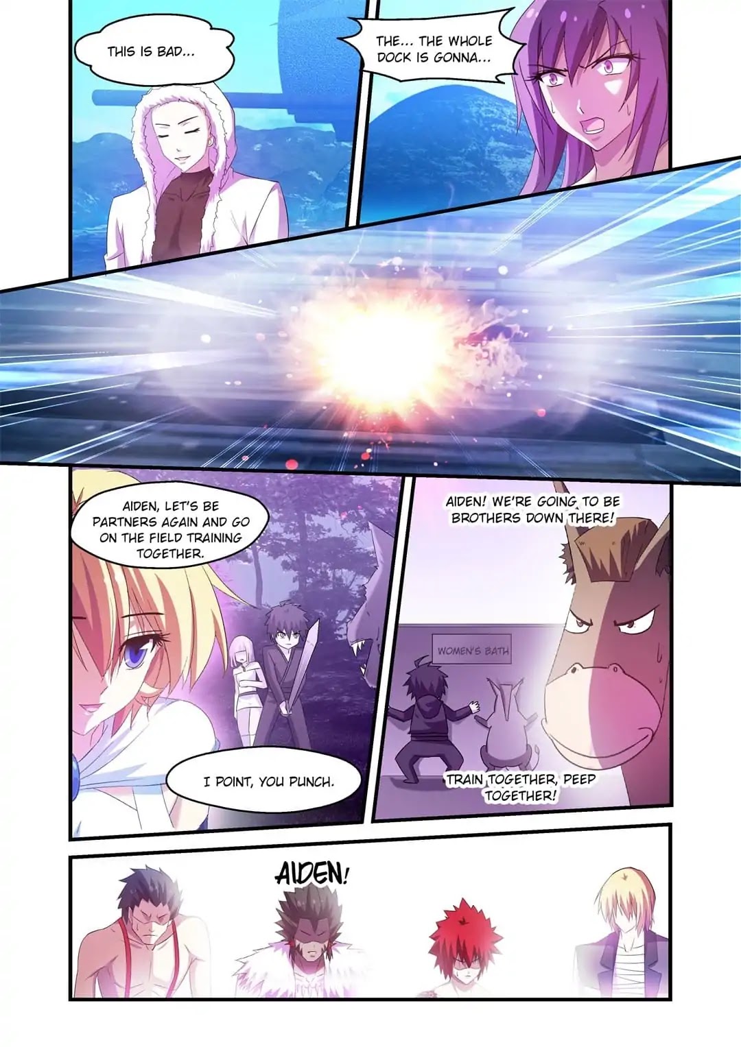 Mowang Yu Yongzhe Yu Sheng Jian Shendian Chapter 91 page 8 - Chapter 91