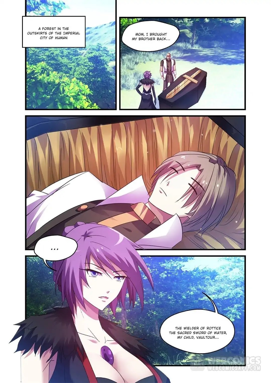 Mowang Yu Yongzhe Yu Sheng Jian Shendian Chapter 96 page 1 - Chapter 96