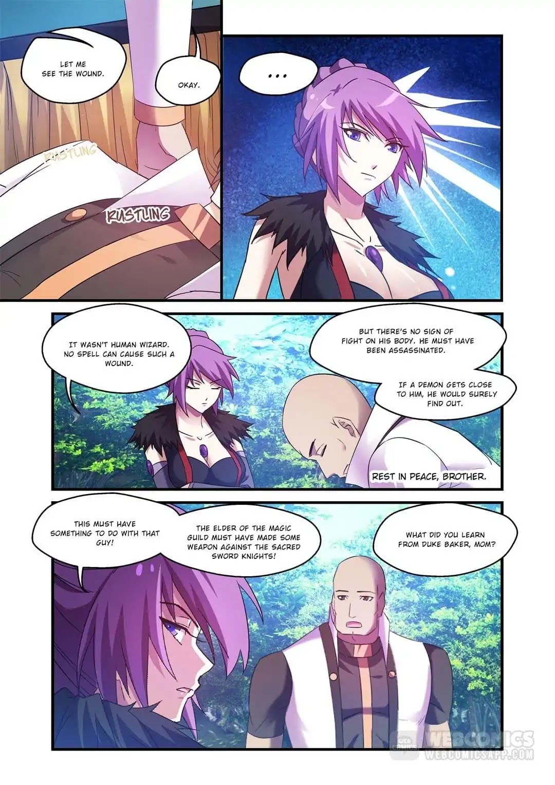 Mowang Yu Yongzhe Yu Sheng Jian Shendian Chapter 96 page 3 - Chapter 96