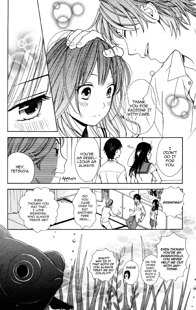 Moyashi Otoko to Tane Shoujo Chapter 2 page 4 - Chapter 2: Goldfish Birthmark