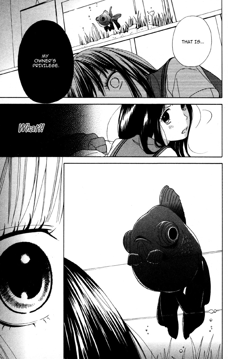 Moyashi Otoko to Tane Shoujo Chapter 2 page 9 - Chapter 2: Goldfish Birthmark