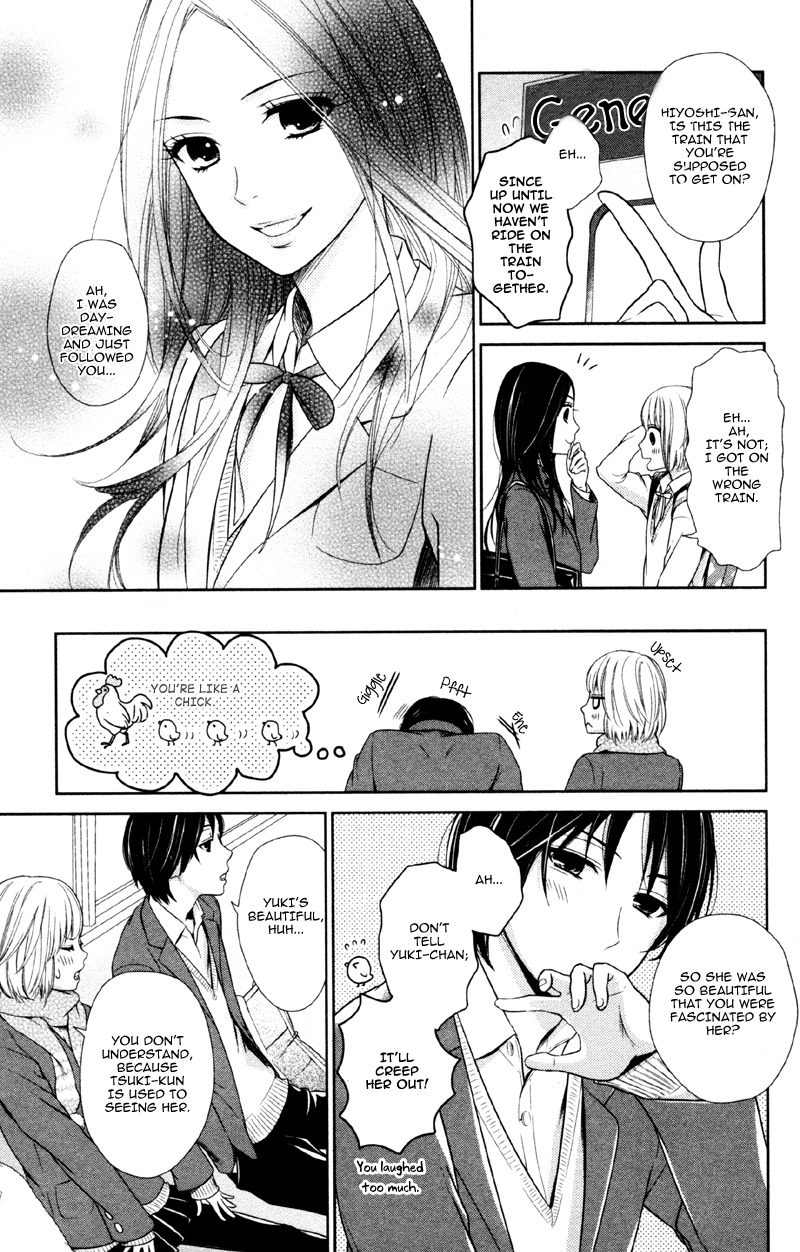 Moyashi Otoko to Tane Shoujo Chapter 4 page 11 - Chapter 4: Riding on the Chick Train Again Today