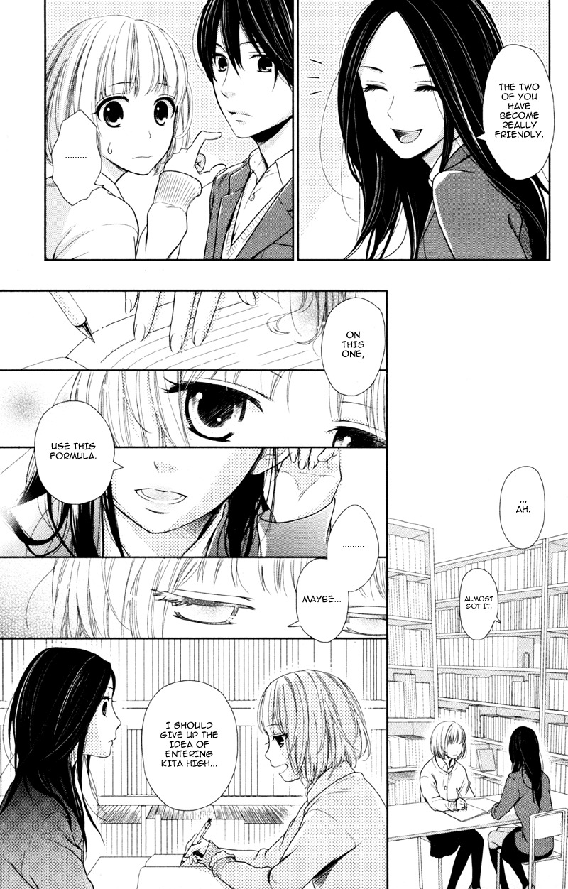 Moyashi Otoko to Tane Shoujo Chapter 4 page 15 - Chapter 4: Riding on the Chick Train Again Today