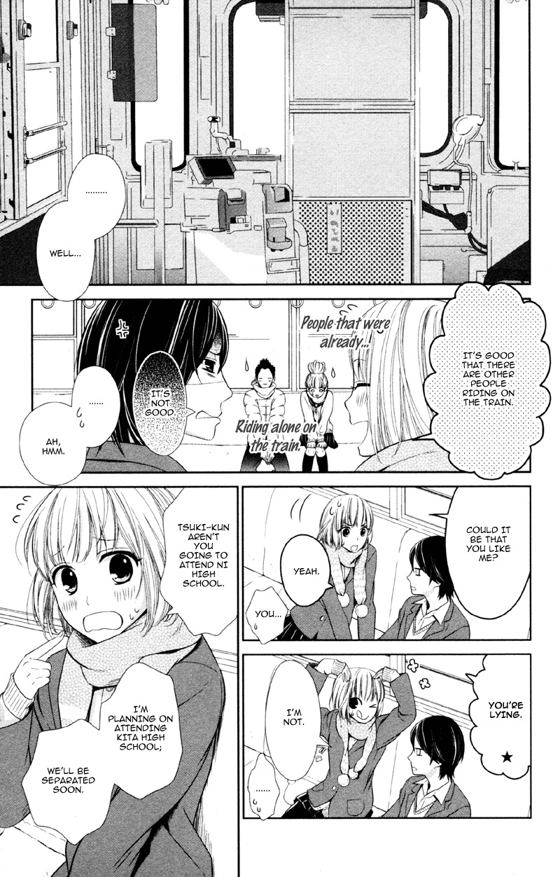 Moyashi Otoko to Tane Shoujo Chapter 4 page 7 - Chapter 4: Riding on the Chick Train Again Today