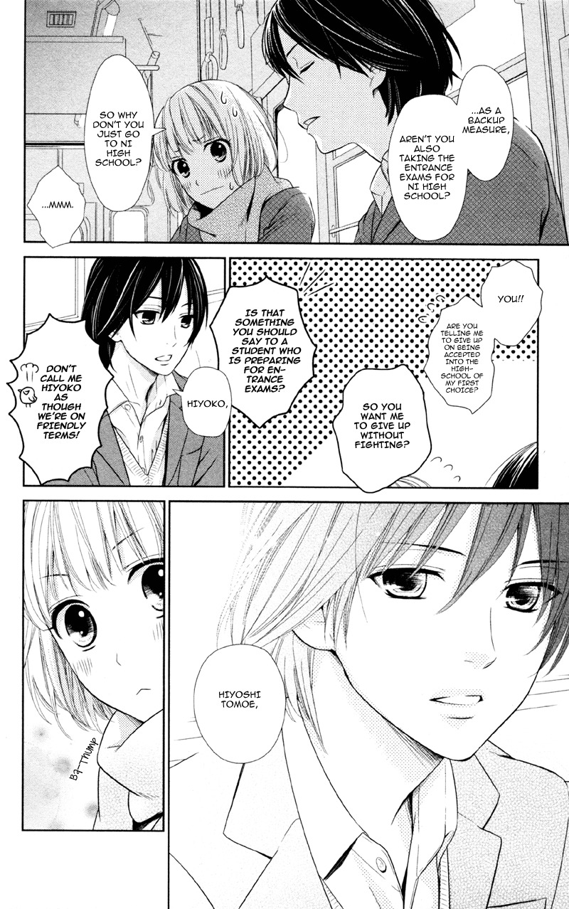 Moyashi Otoko to Tane Shoujo Chapter 4 page 8 - Chapter 4: Riding on the Chick Train Again Today