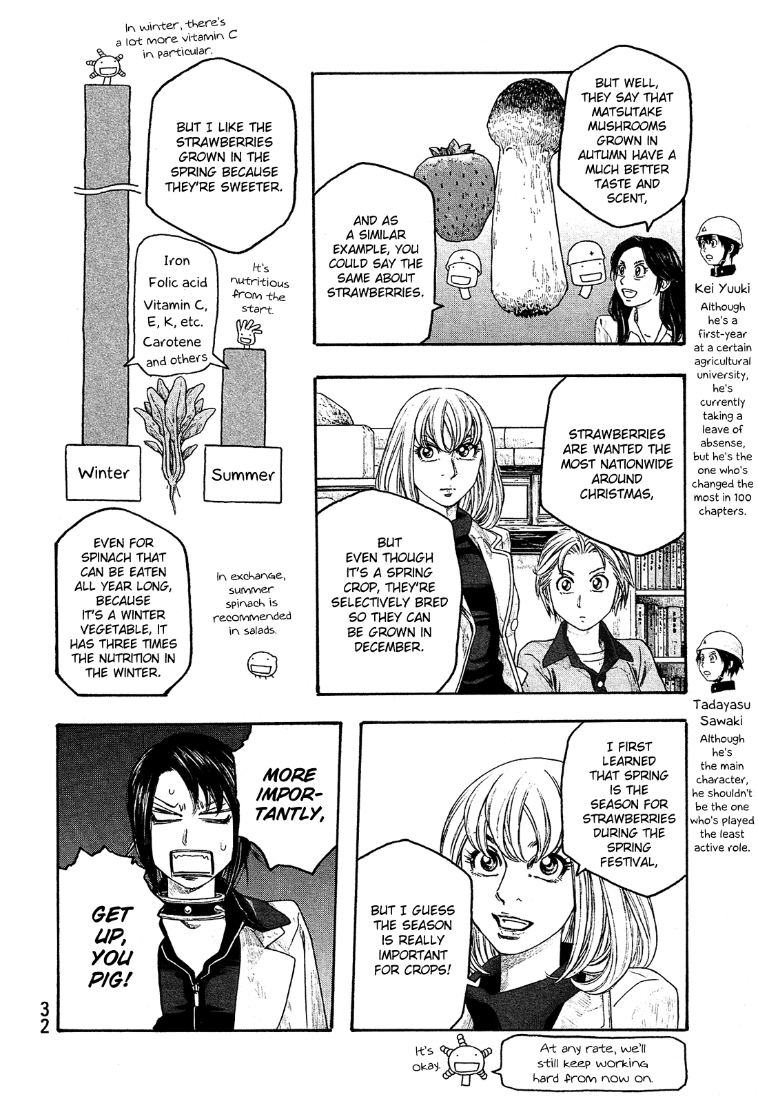 Moyashimon Chapter 100 page 8 - Chapter 100: Agricultural University Students and Agriculture