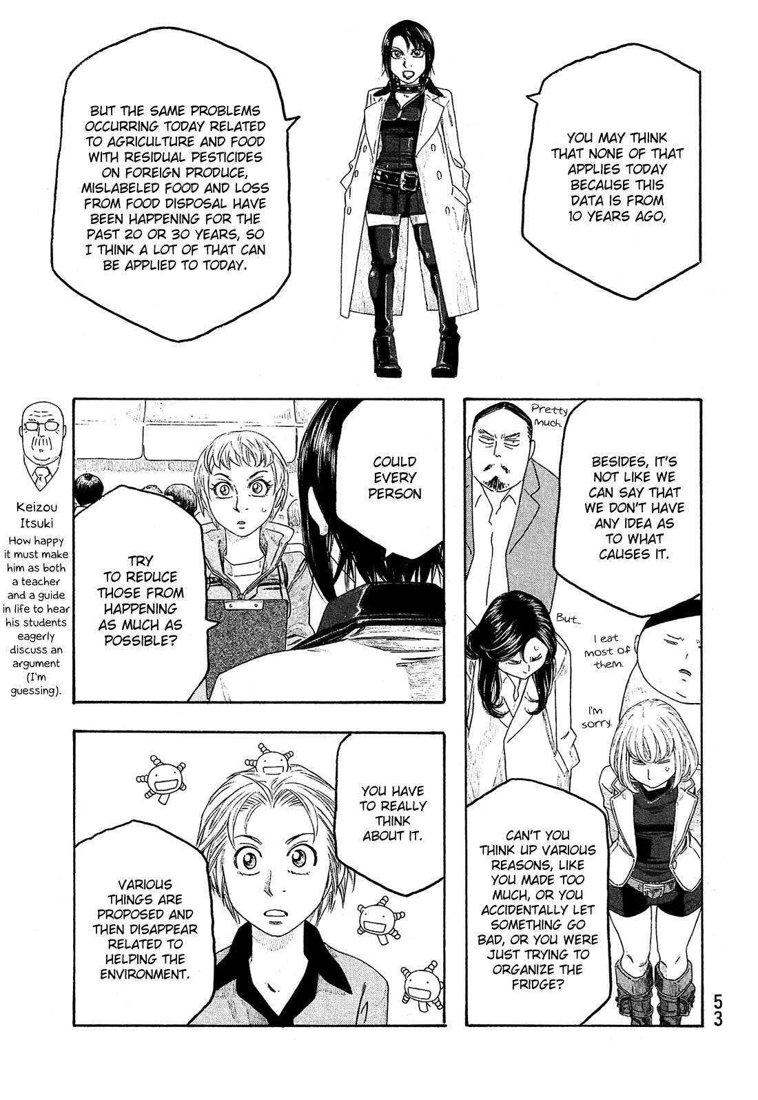 Moyashimon Chapter 101 page 14 - Chapter 101: Food Self-sufficiency