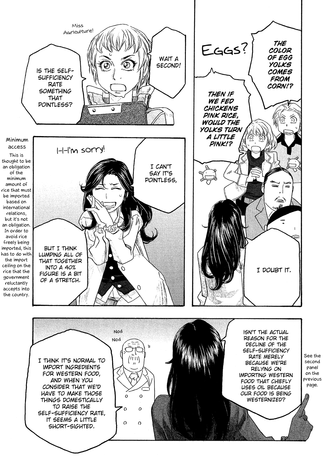 Moyashimon Chapter 101 page 8 - Chapter 101: Food Self-sufficiency