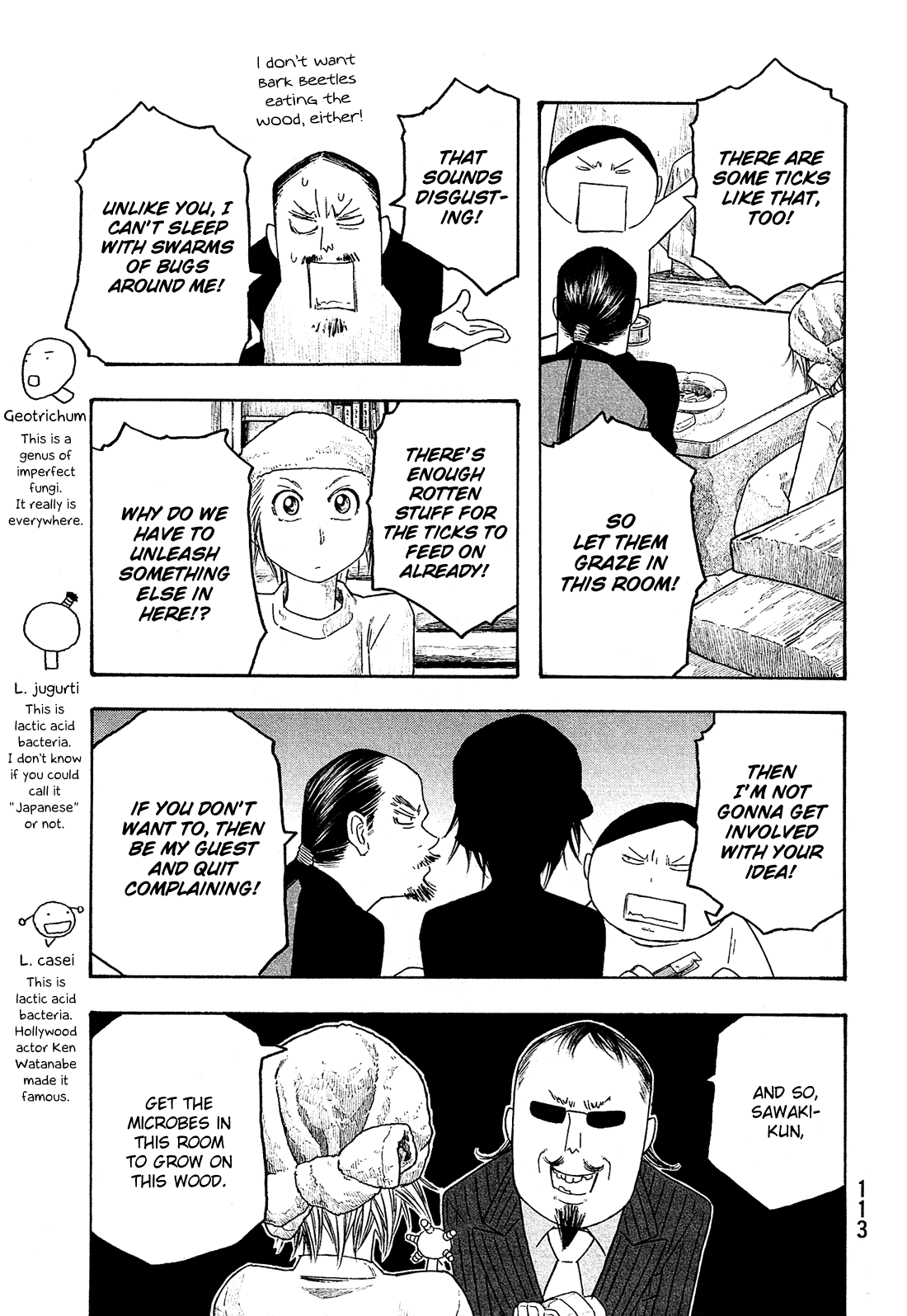 Moyashimon Chapter 105 page 10 - Chapter 105: Secret Time