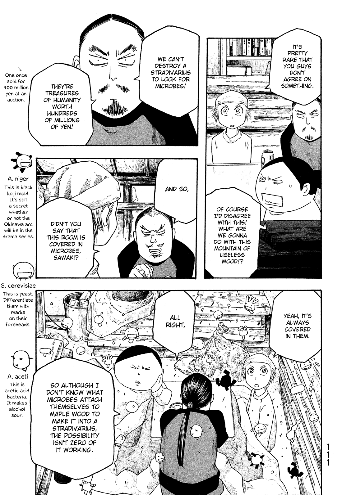 Moyashimon Chapter 105 page 8 - Chapter 105: Secret Time