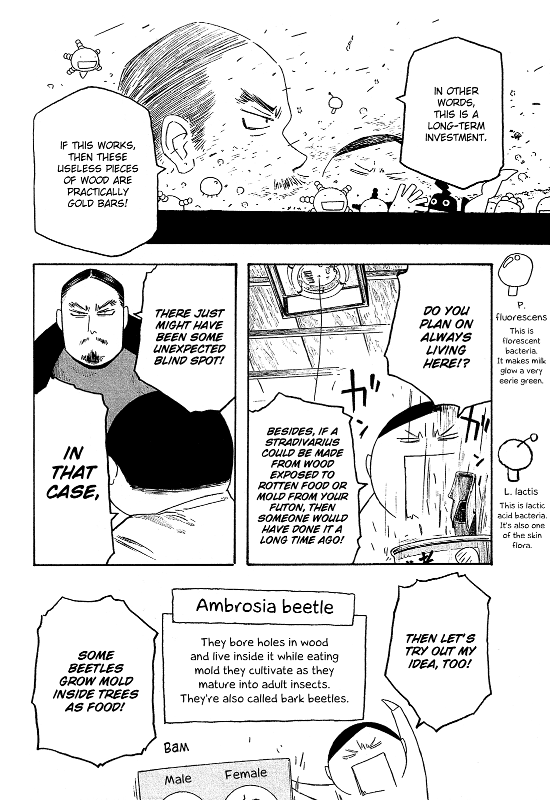 Moyashimon Chapter 105 page 9 - Chapter 105: Secret Time