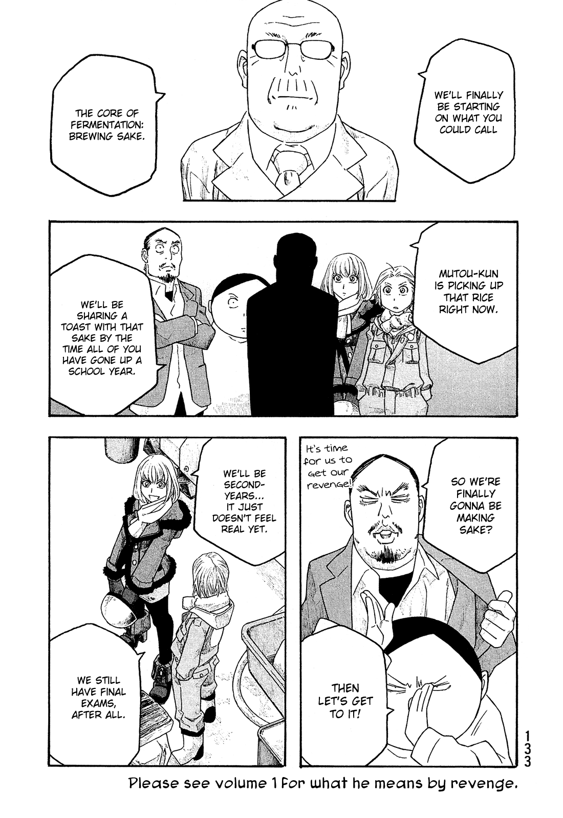 Moyashimon Chapter 106 page 14 - Chapter 106: The Arrival of Winter