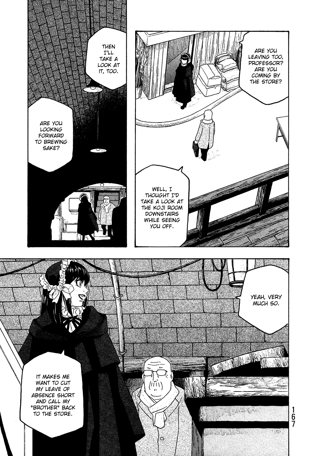 Moyashimon Chapter 108 page 16 - Chapter 108: The Night Before Brewing Sake