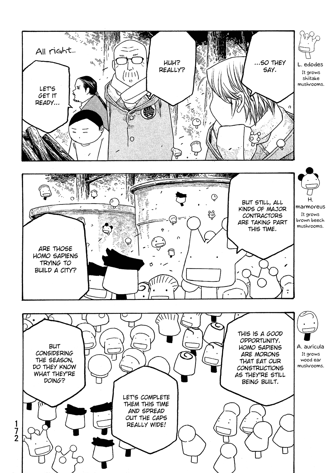 Moyashimon Chapter 109 page 5 - Chapter 109: A Sign of Winter