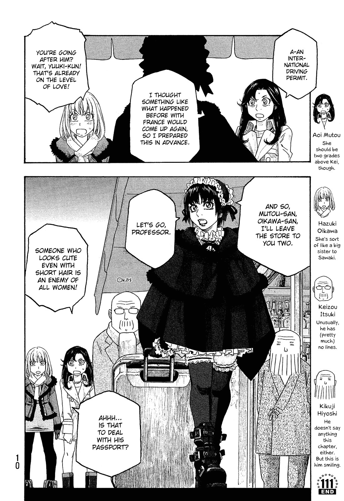 Moyashimon Chapter 111 page 13 - Chapter 111: Currently on the Move
