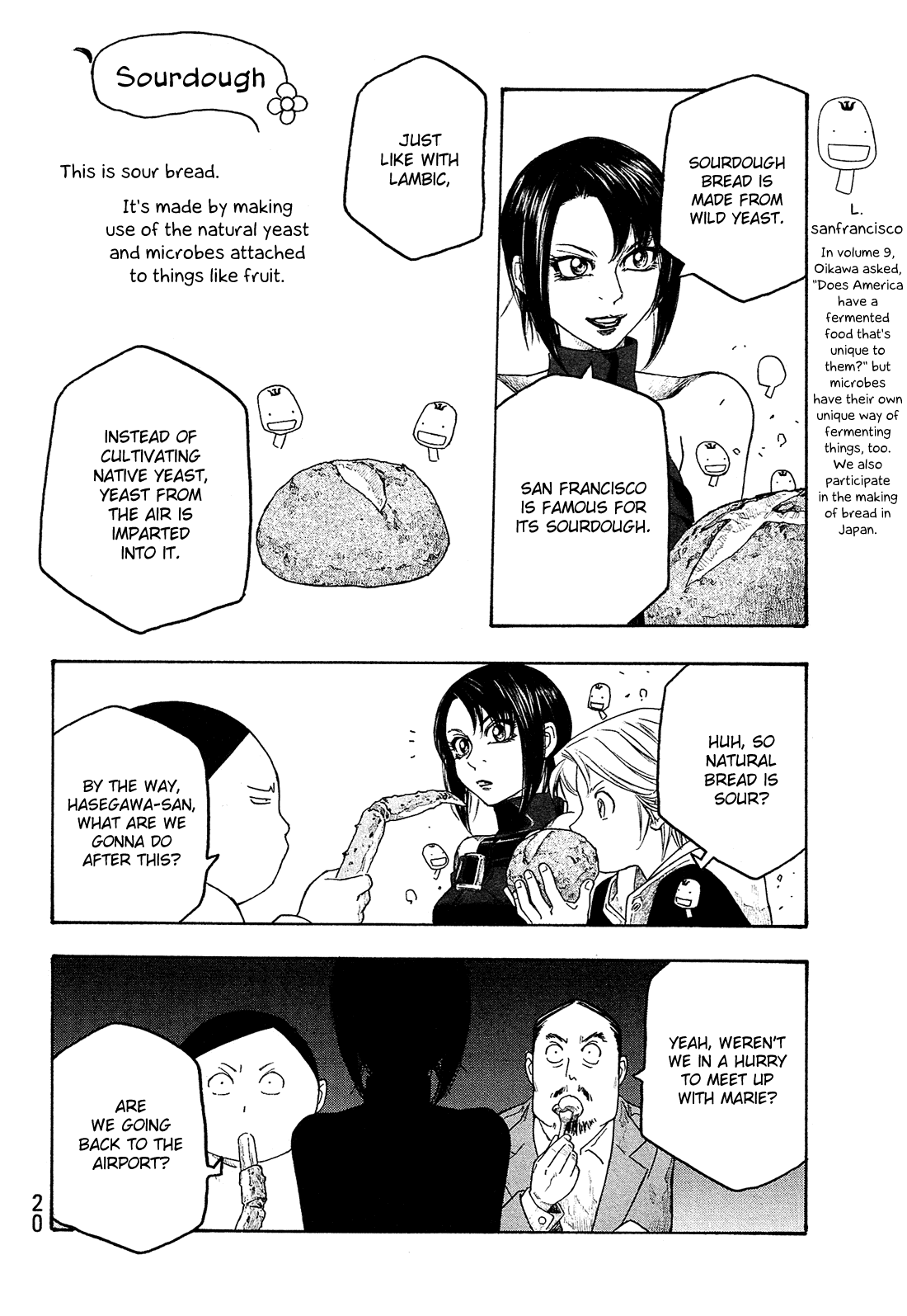 Moyashimon Chapter 112 page 11 - Chapter 112: Sawaki Searches.