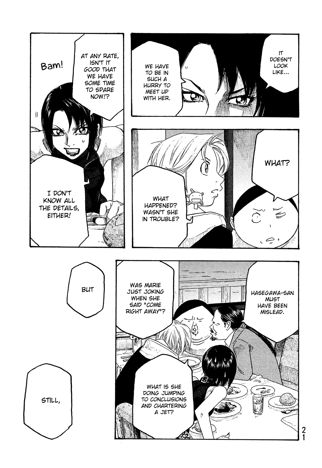 Moyashimon Chapter 112 page 12 - Chapter 112: Sawaki Searches.