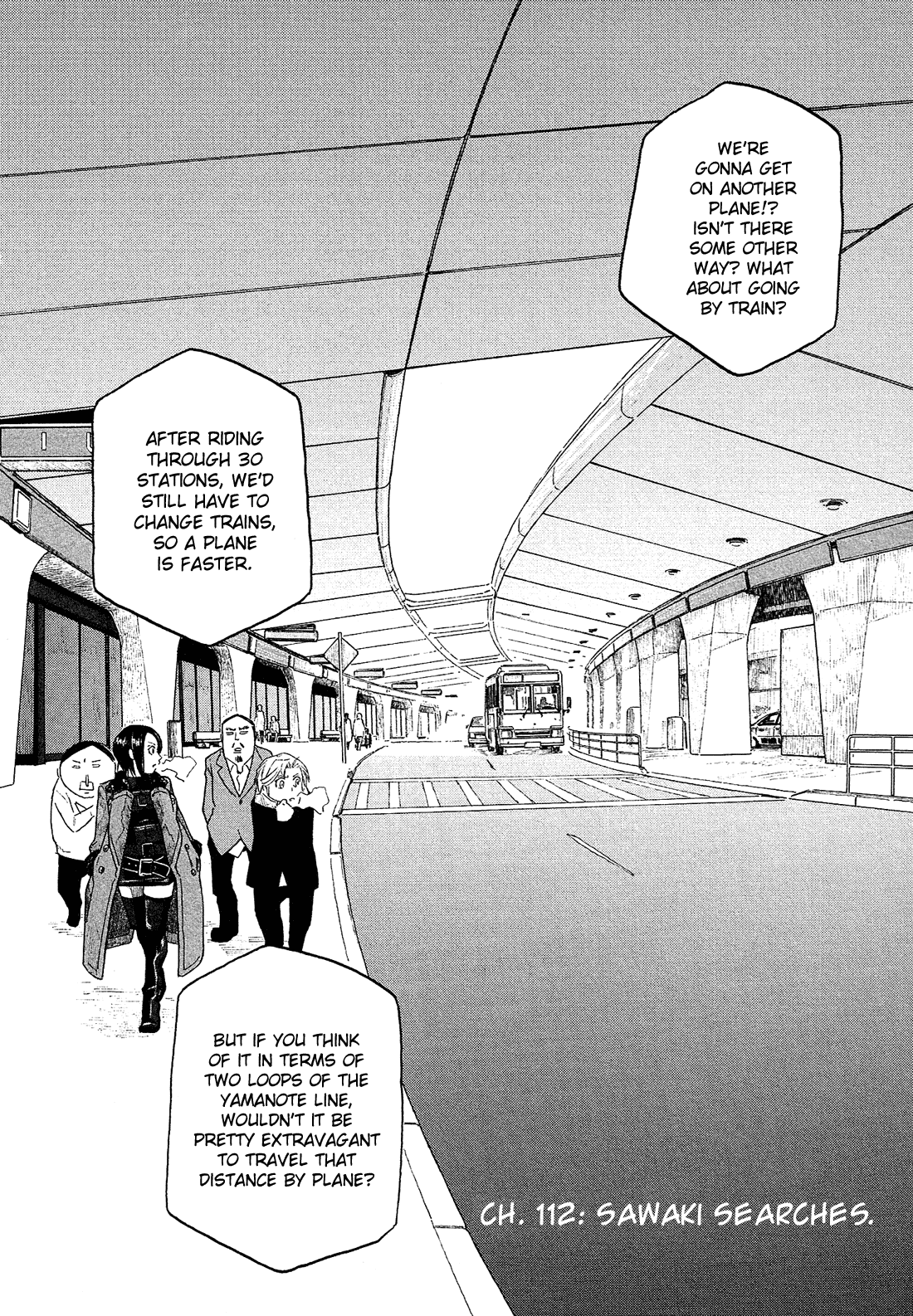 Moyashimon Chapter 112 page 3 - Chapter 112: Sawaki Searches.