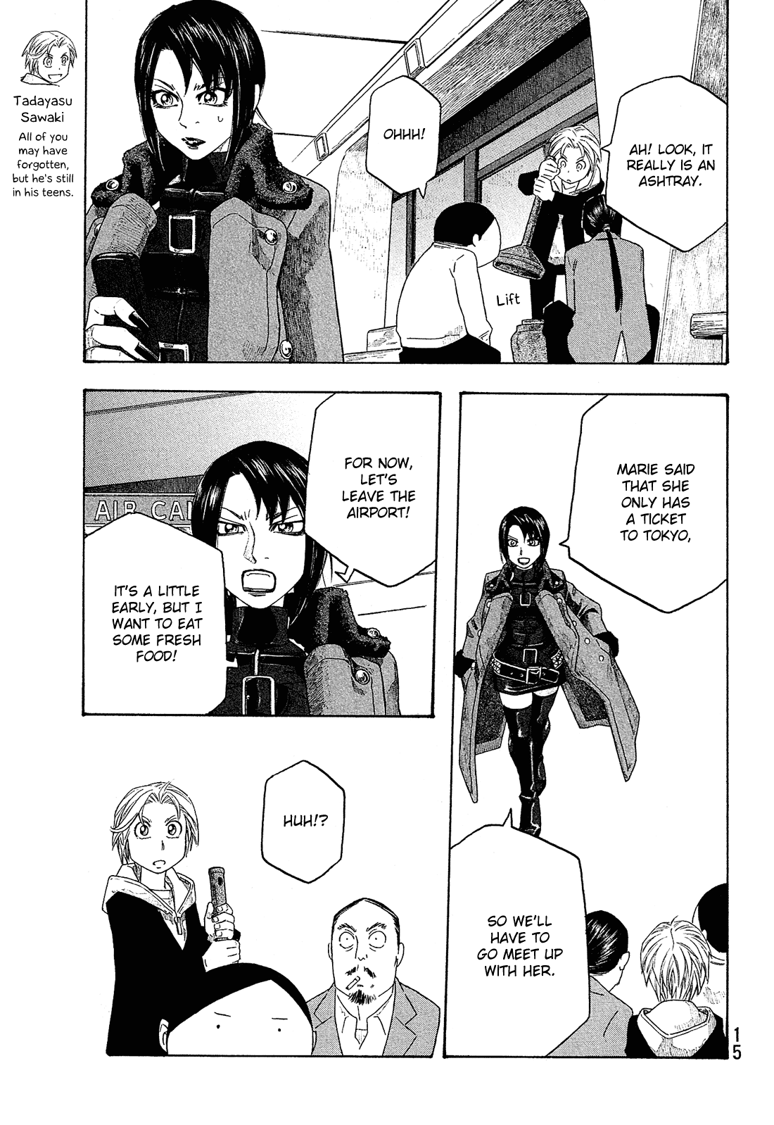 Moyashimon Chapter 112 page 6 - Chapter 112: Sawaki Searches.