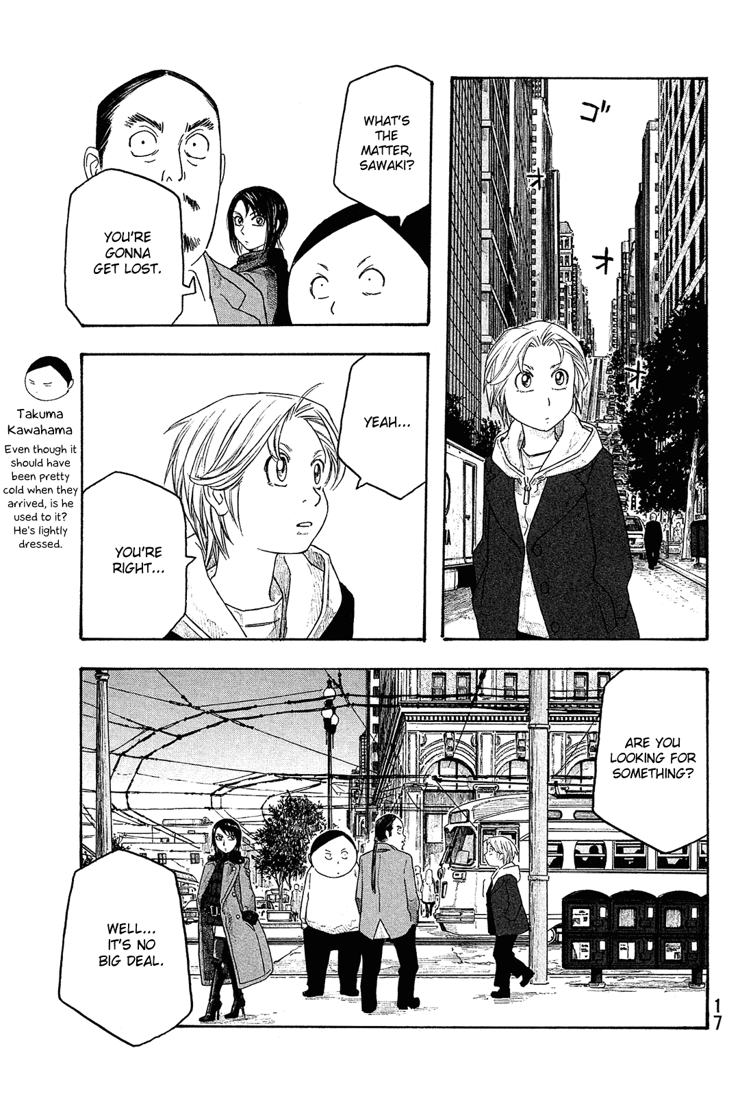 Moyashimon Chapter 112 page 8 - Chapter 112: Sawaki Searches.
