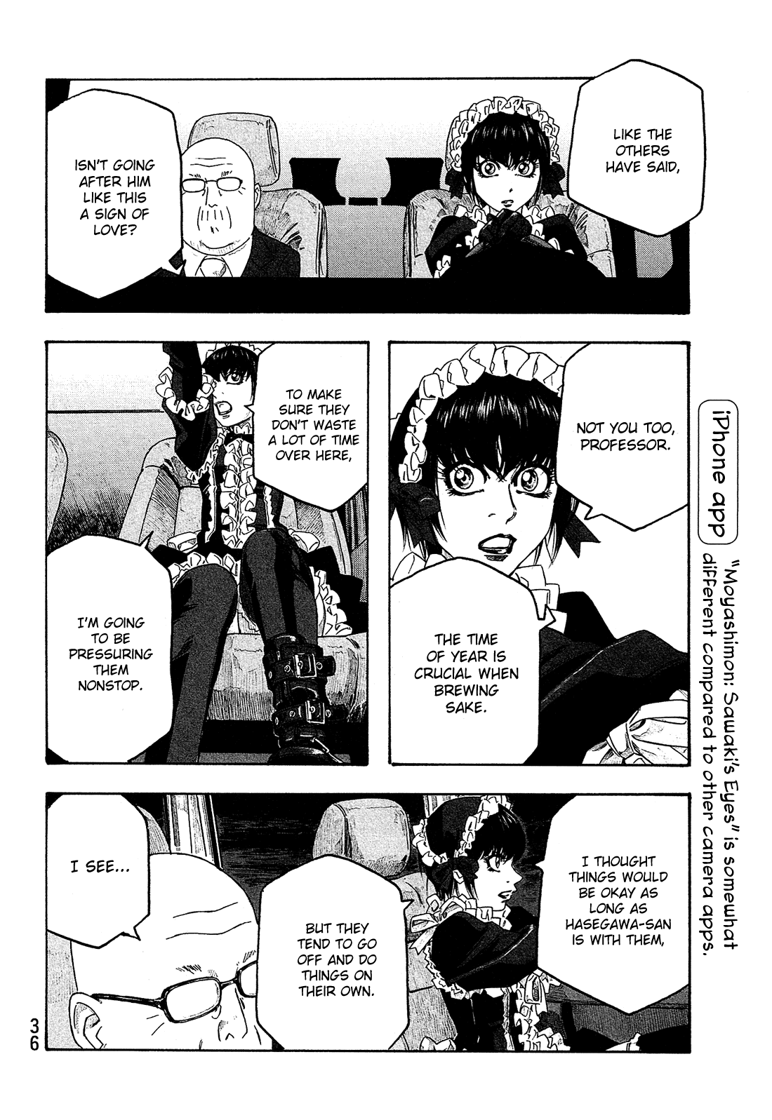 Moyashimon Chapter 113 page 11 - Chapter 113: Kei Drives.